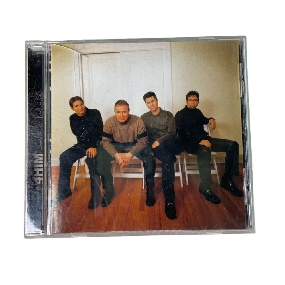 Vintage 4Him Obvious Contemporary Christian Audio Music CD 1997 11 Tracks u